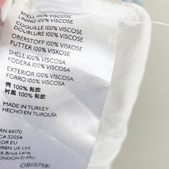 Anthropologie Maeve Cerie Picnic Plaid Square Neck Smocked Midi Dress Casual - Picture 7 of 8